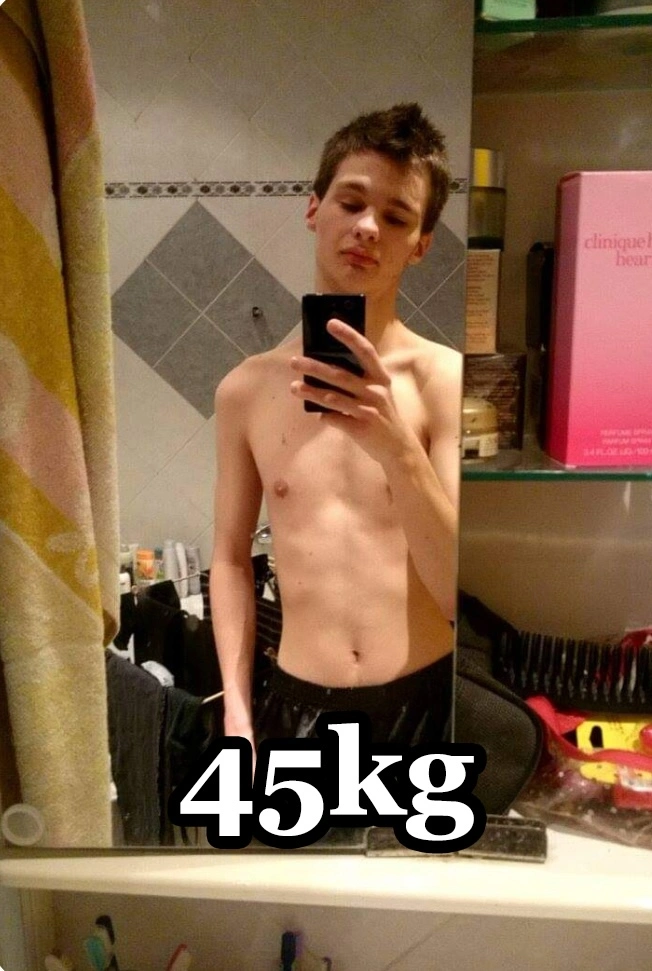 Before — 45kg